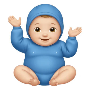 Ai generator baby  sticker