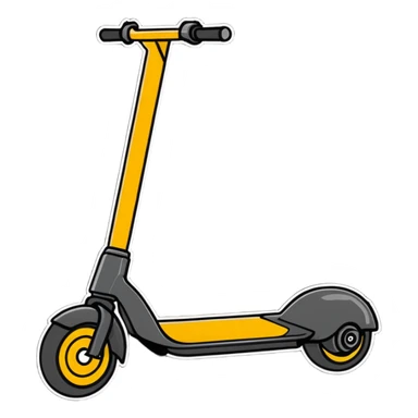 electric scooter sticker