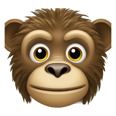 macaco com asas sticker