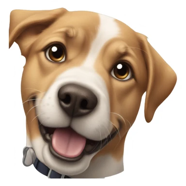 A dog hitting the griddy  sticker