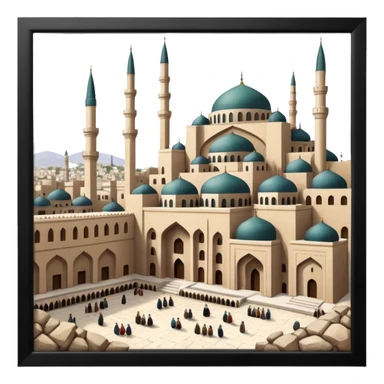 The Ottoman Empire in the year 1453The year of the Ottoman Empire 1453  sticker