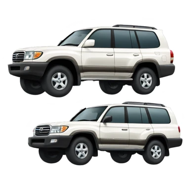 Toyota Land Cruiser 100 sticker