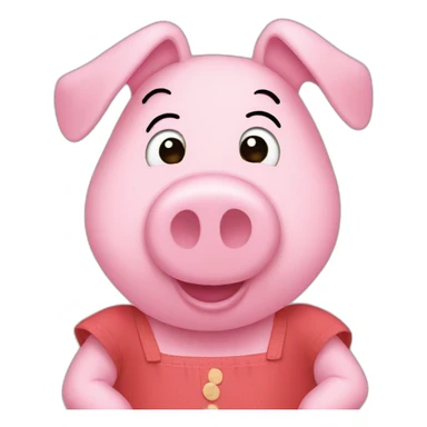 Pepa pig sticker