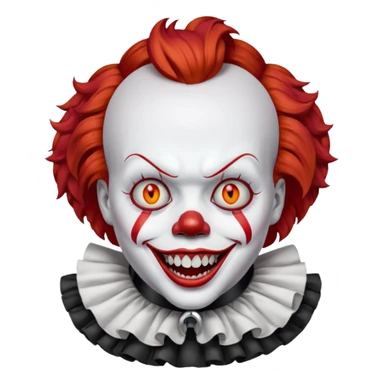 create a pennywise clown sticker