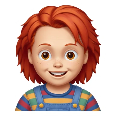 🥰😍Un emojin de chuky sticker