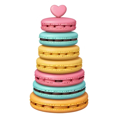 Macaron Tower sticker