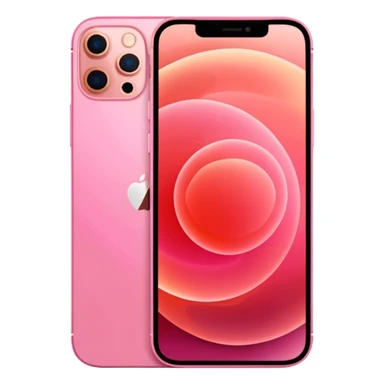 Pink iphone 12 pro max sticker