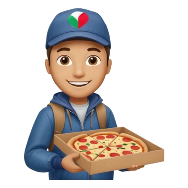 Food Delivery Guy sticker