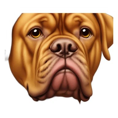 Dogue de bordeaux sticker