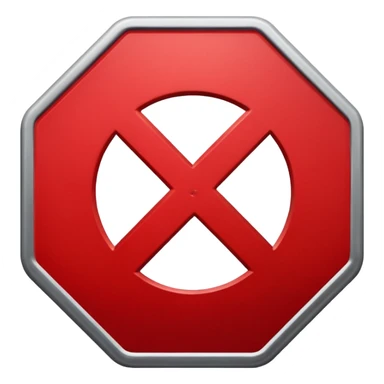 mac os metal mute no sound 🔇 stop sign sticker