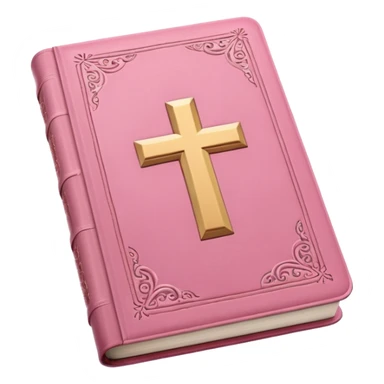 Biblia rosa sticker