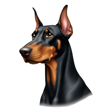 Doberman sticker