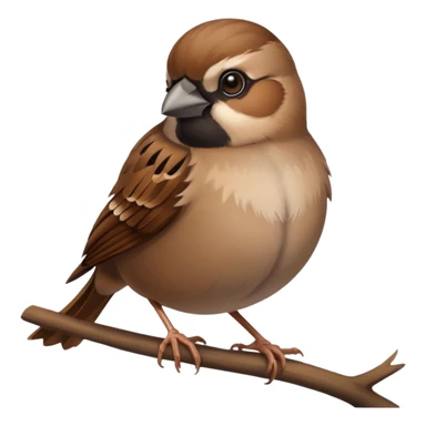 sparrow sticker