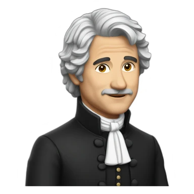 Christian clavier gros sticker