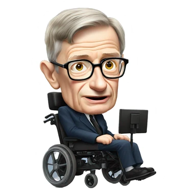 stephen hawking sticker