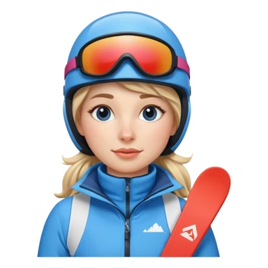 Woman Skiing, Matterhorn sticker