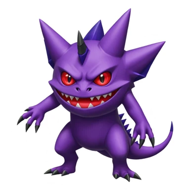 Gengar-Sableye-Genesect-fusion (full body) sticker