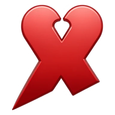 The university of Wisconsin logo: the red W sticker