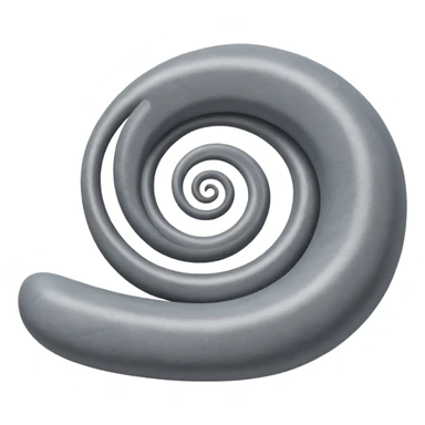 beautiful pebbles line going down a spiral sticker