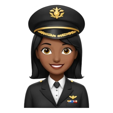 Lady hotel butler with green uniform black hair and just a lite bit brown skin and Arabic face with our hat please remove the green hat a little bit dark skin and tigh hair  sticker