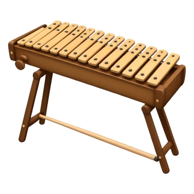 thai xylophone, traditional musical instrument sticker