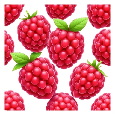 raspberries sticker