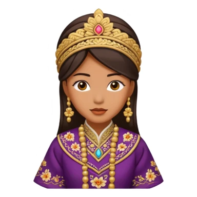 1900's Asian female sticker