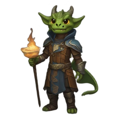 Dragonborn sorcerer sticker
