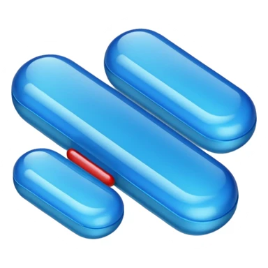 blister pack and blue medicines sticker