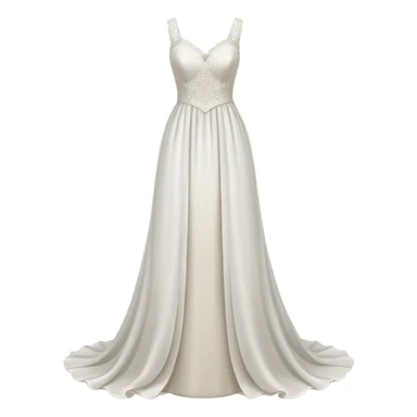 A wedding dress sticker