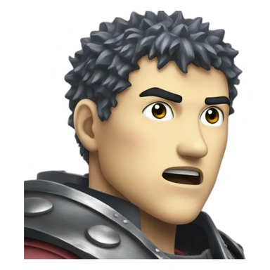 Guts from berserk sticker