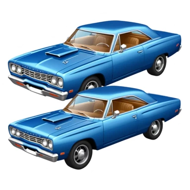 1969 roadrunner car sticker