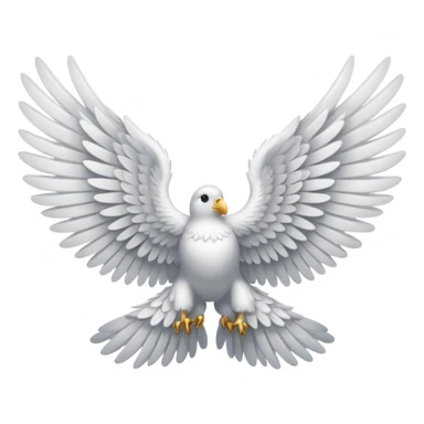 Pair of wings ,in a text copiable format sticker