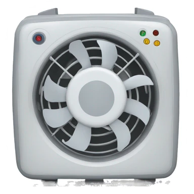 Fan ventilator sticker