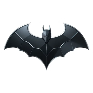 Batman Arkham Knight logo Full black sticker