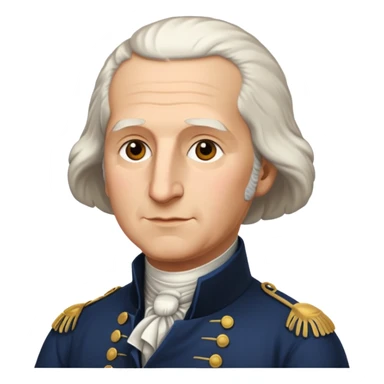 George washington sticker