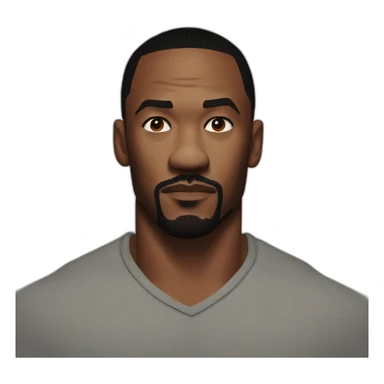 Anthony Mackie serious sticker