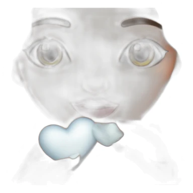 Bisous plein de cœur sticker