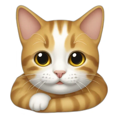 l’œuf dans le chat potte sticker