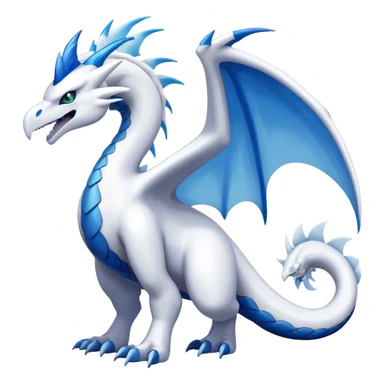 Kyurem-reshiram-Lugia-hybrid, full body sticker
