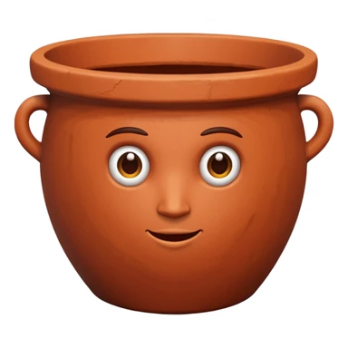 terracotta pot sticker