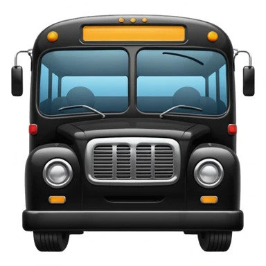 black bus 2d sticker
