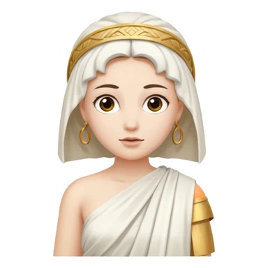 woman white ancient greek people sticker