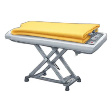 Ironing system sticker