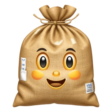 oats sack sticker