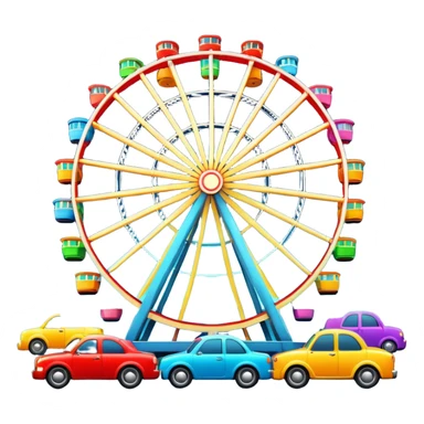 ferris wheel sticker