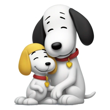 snoopy and woodstock sticker