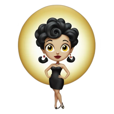 3 eyed betty boop sticker