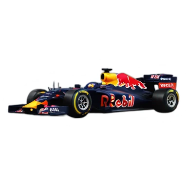Formule 1 car redbull sticker