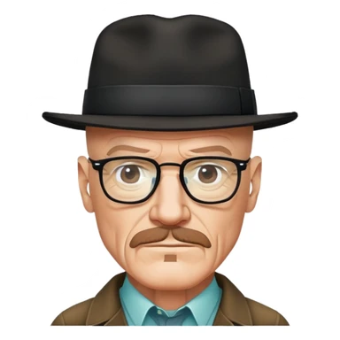 Breaking bad deki Heisenberg  sticker